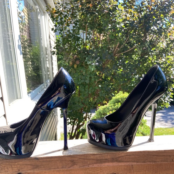 YSL TRIBTOO PATENT LEATHER - Picture 4 of 12